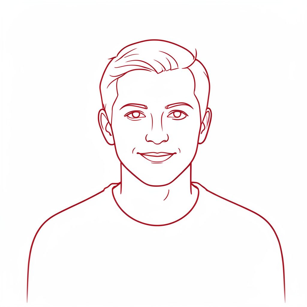 Simple line illustration of a social share icon set, muted slate and cream