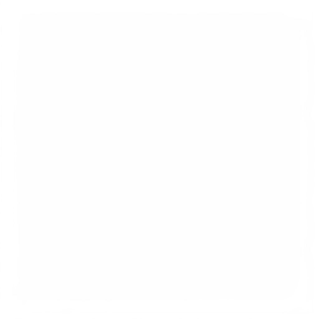 Minimal line drawing of an RSS feed icon, warm sage and cream tones